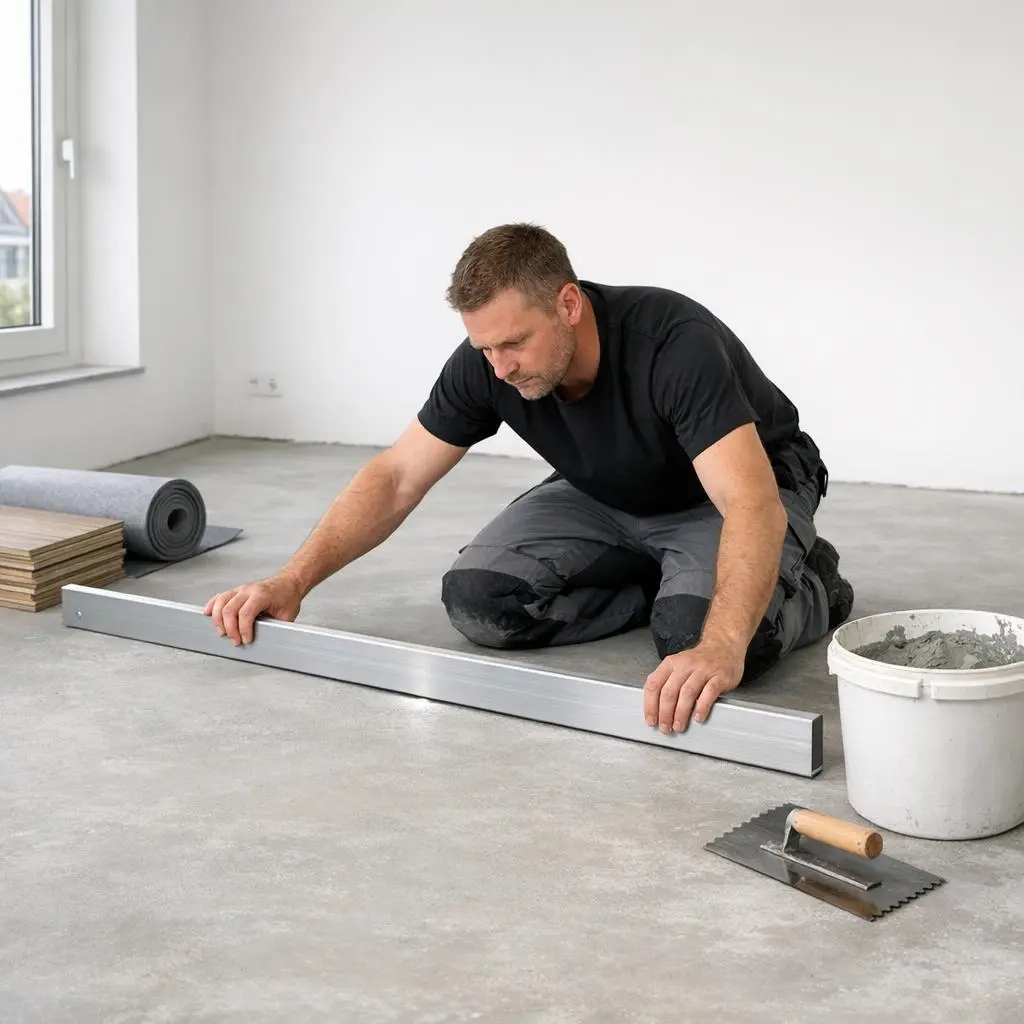 Is egaliseren nodig bij klik PVC?