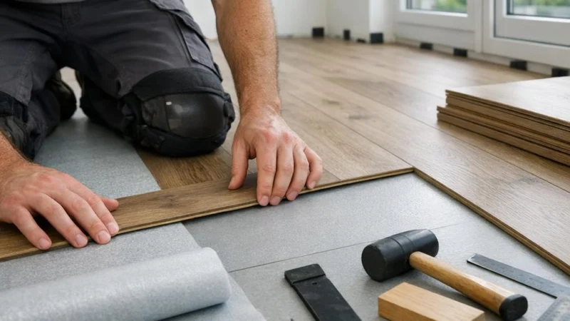 Laminaat leggen stappenplan