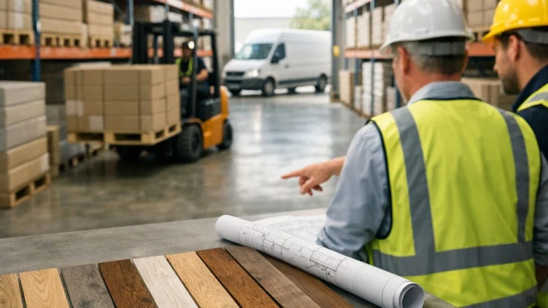 Vloeren groothandel voor bouwbedrijven