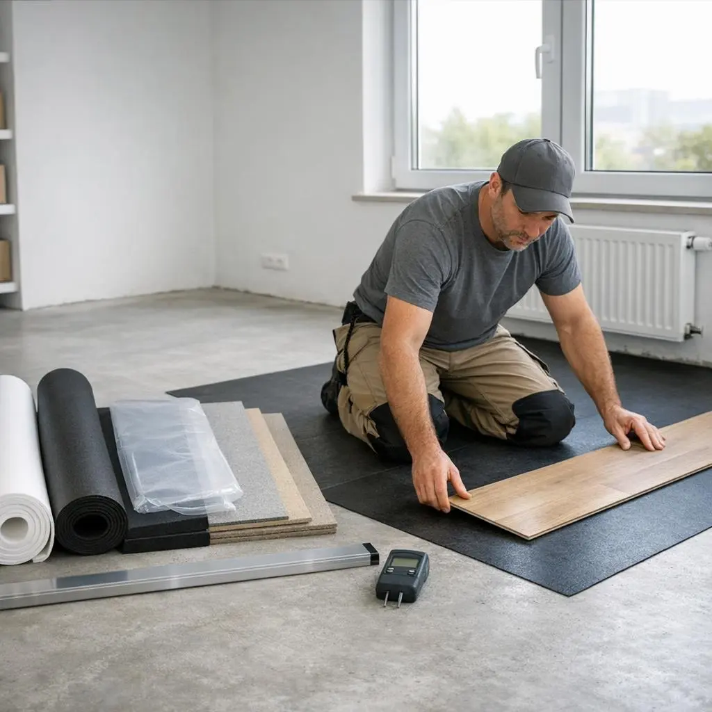 Welke ondervloer bij click PVC?