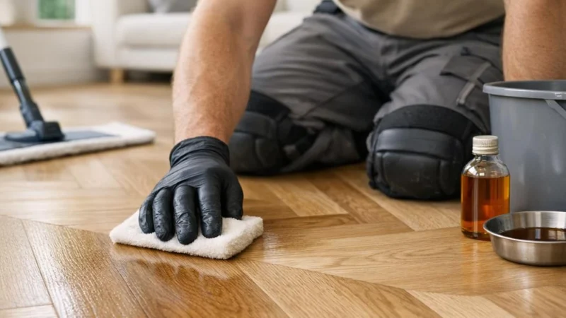 Onderhoud houten vloer