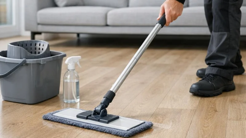 Onderhoud laminaat: zo maakt u uw laminaatvloer goed schoon